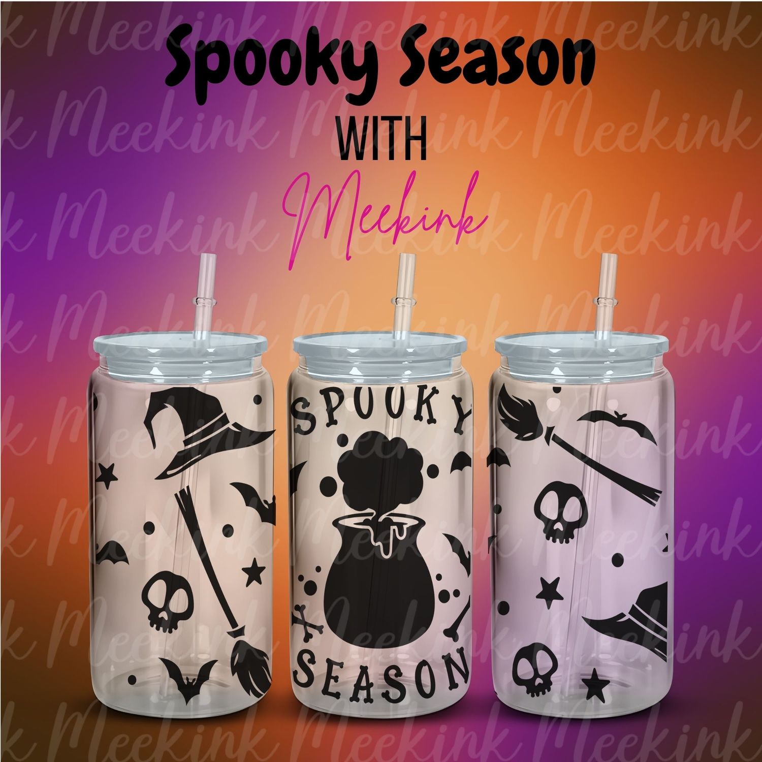 16oz Spooky Season 17 UVDTF Wrap