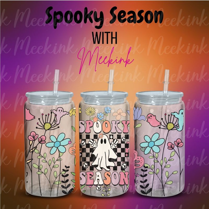 16oz Spooky Season 54 UVDTF Wrap