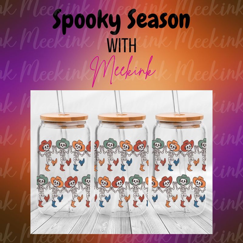 16oz Spooky Season 65 UVDTF Wrap
