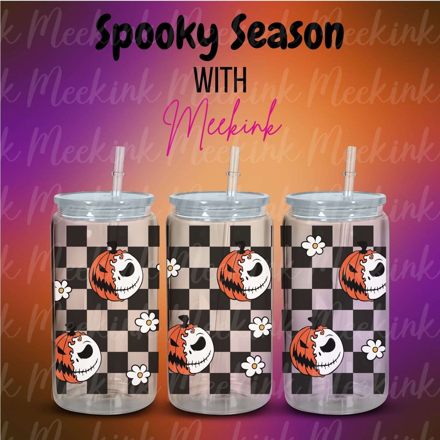 16oz Spooky Season 57 UVDTF Wrap