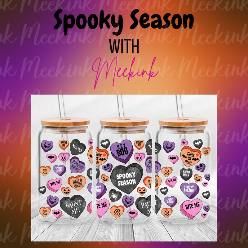 16oz Spooky Season 98 UVDTF Wrap
