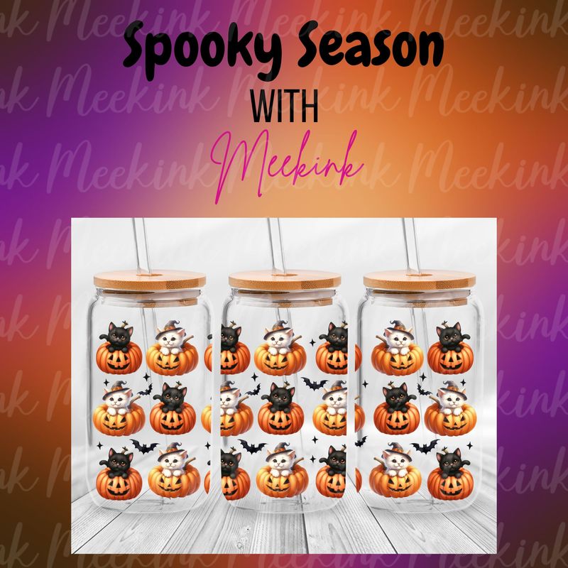 16oz Spooky Season 99 UVDTF Wrap