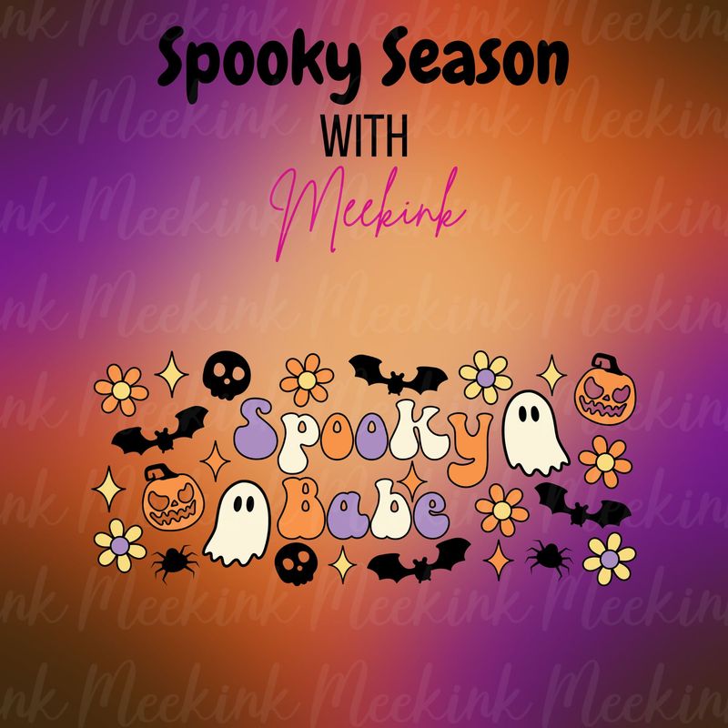 16oz Spooky Season 106 UVDTF Wrap
