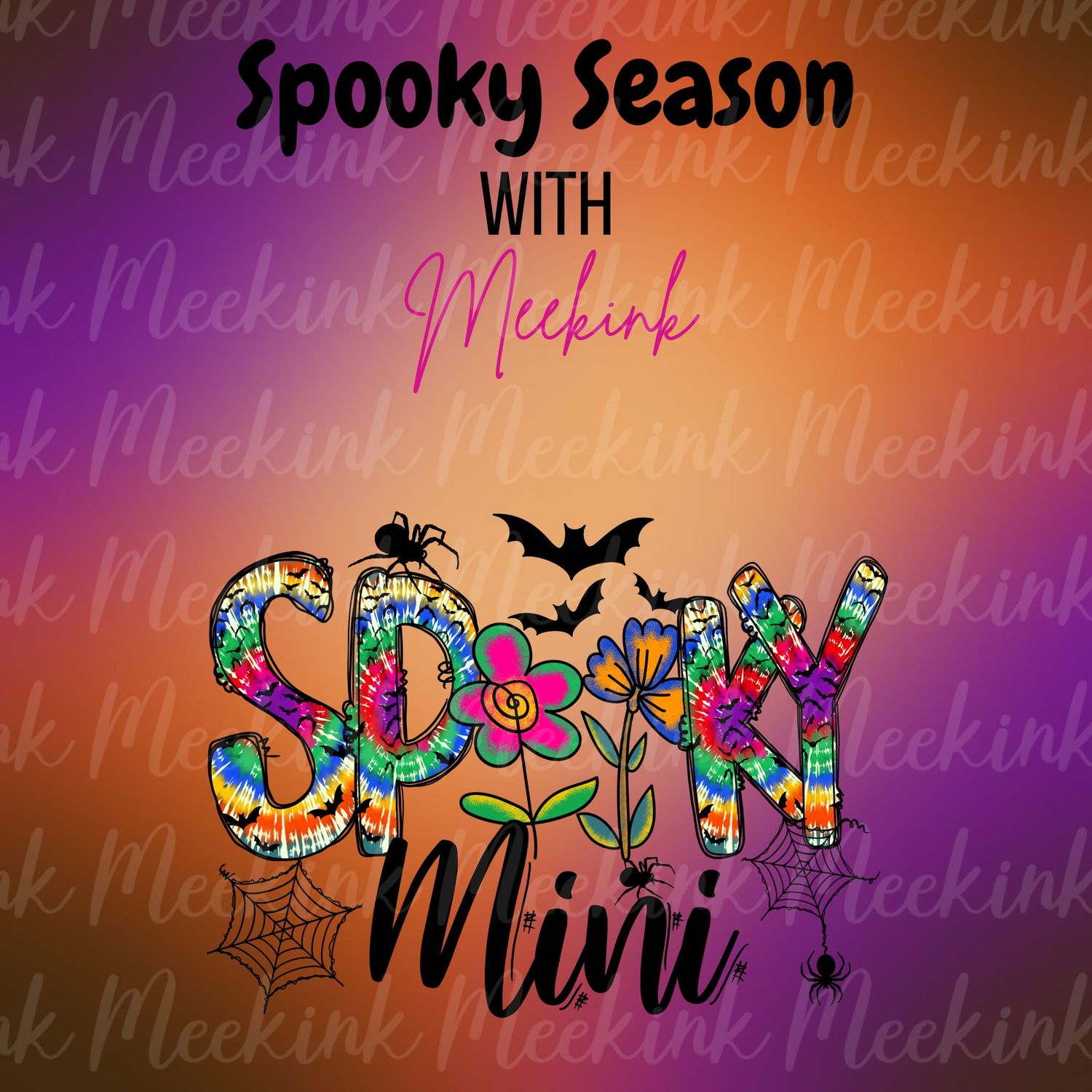 Spooky Season Decal 19 UVDTF or DTF