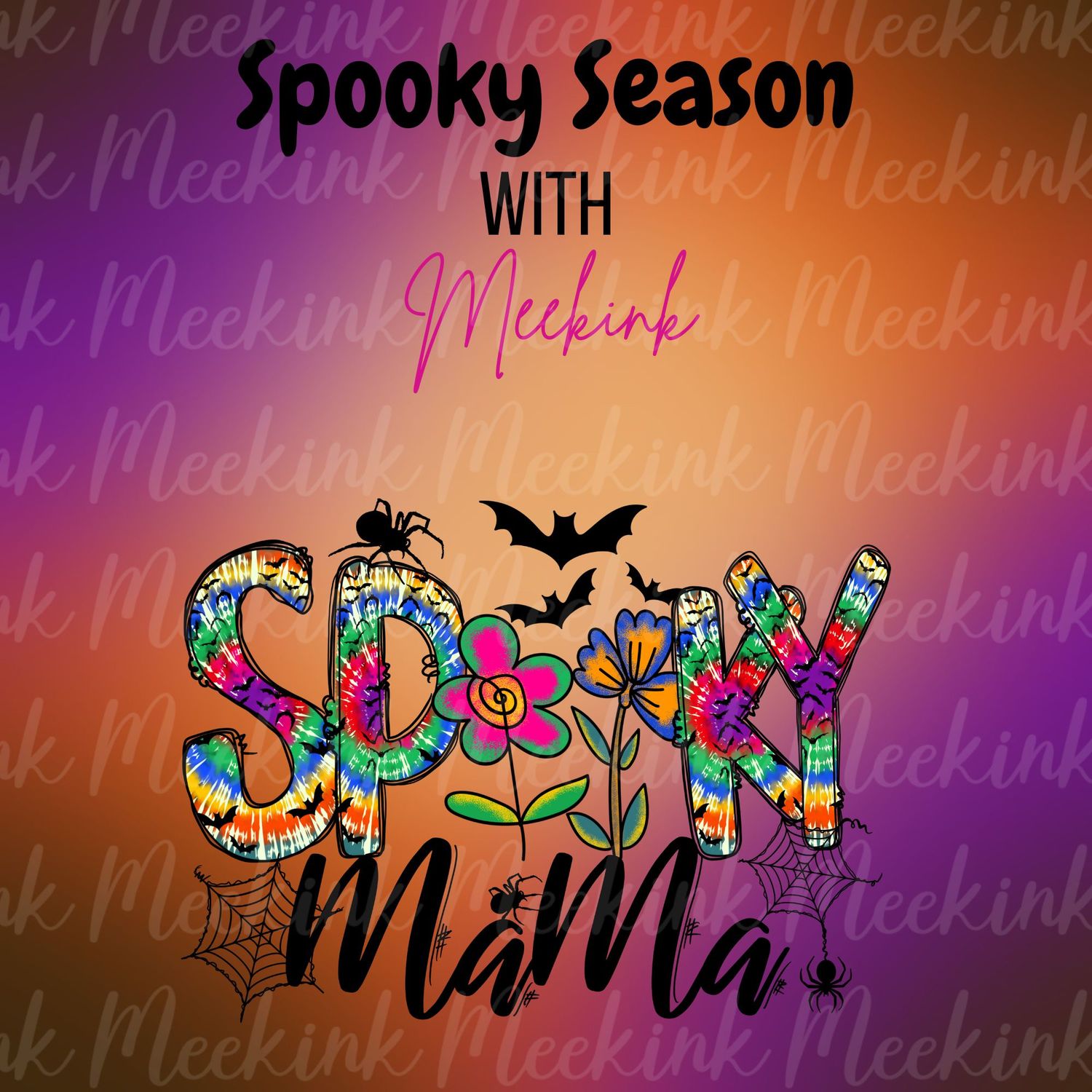 Spooky Season Decal 20 UVDTF or DTF