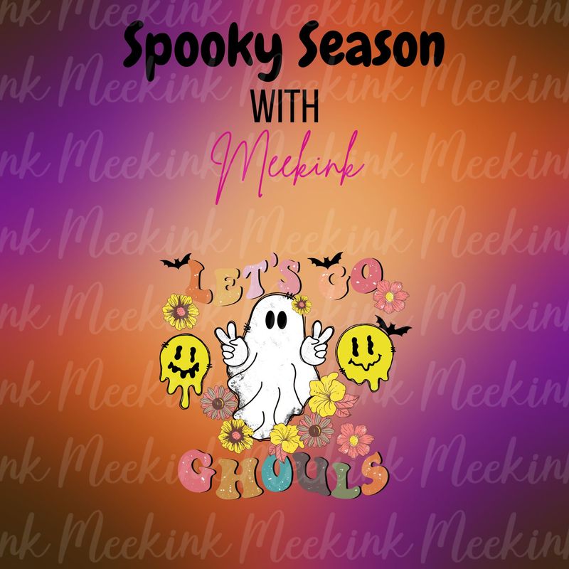 Spooky Season Decal 47 UVDTF or DTF