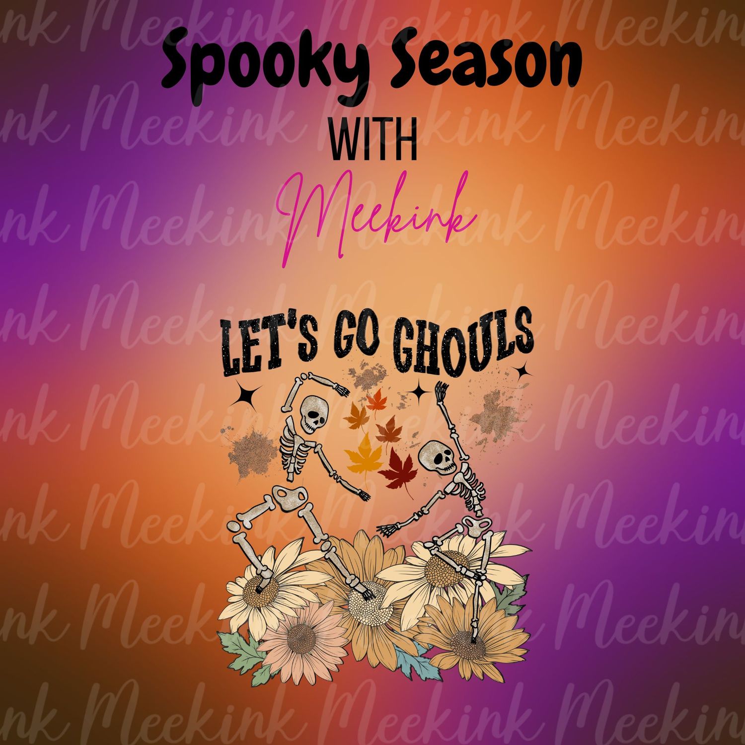 Spooky Season Decal 31 UVDTF or DTF