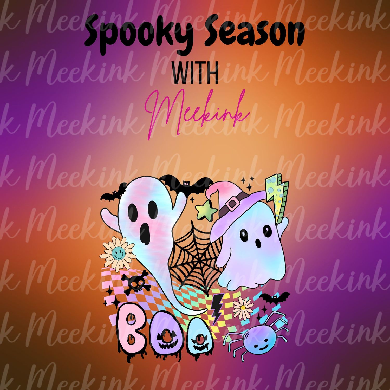 Spooky Season Decal 83 UVDTF or DTF