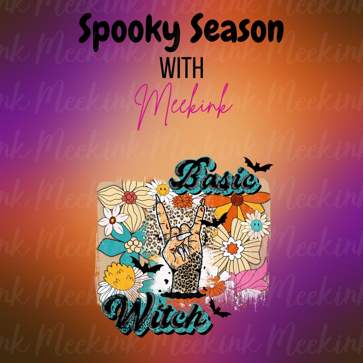 Spooky Season Decal 84 UVDTF or DTF