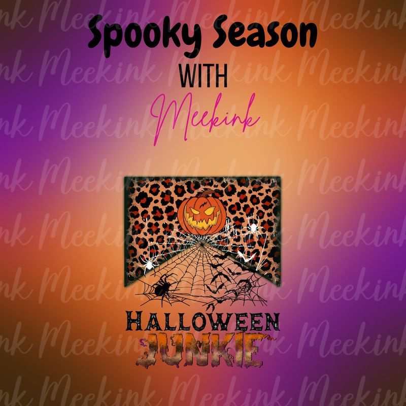 Spooky Season Decal 53 UVDTF or DTF