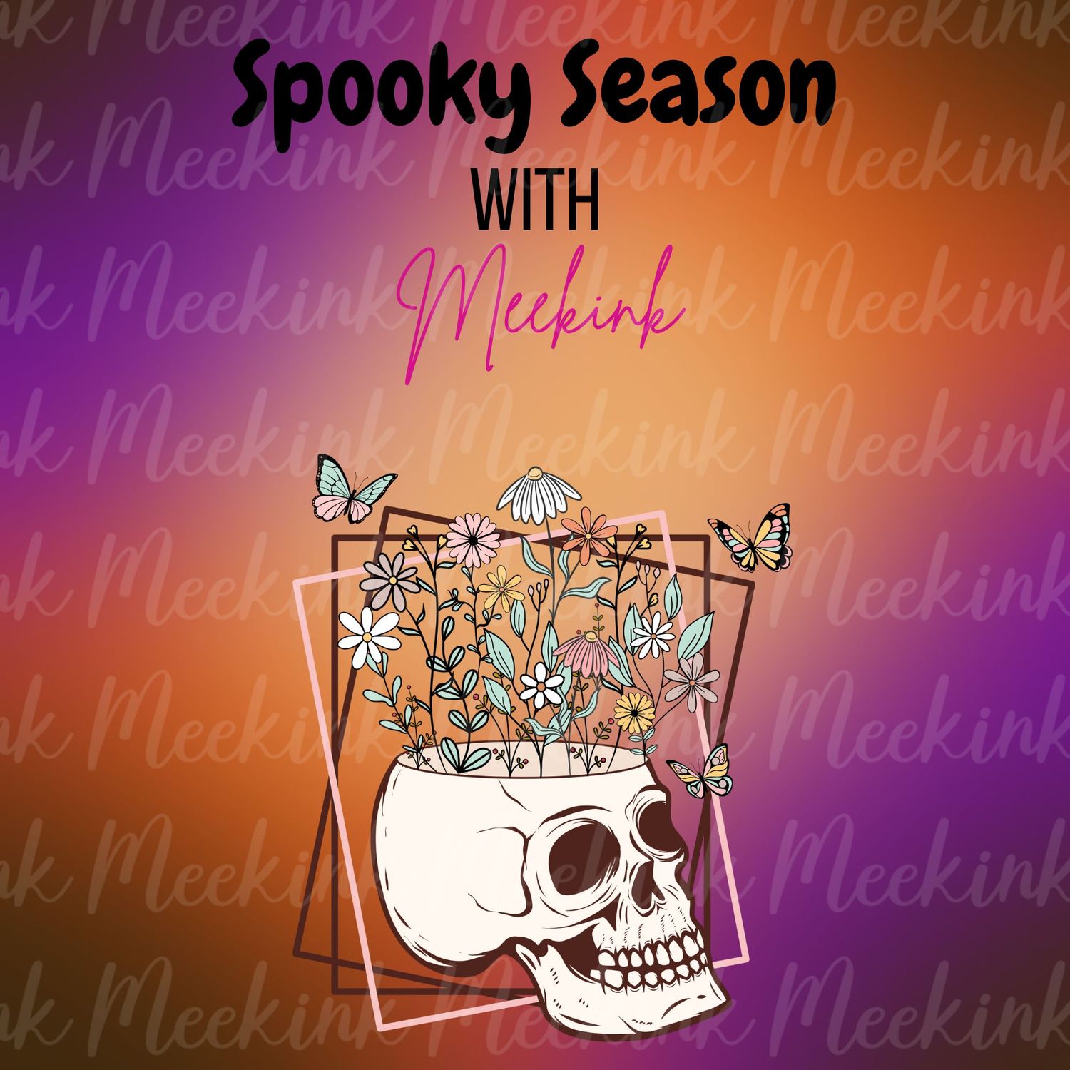 Spooky Season Decal 56 UVDTF or DTF