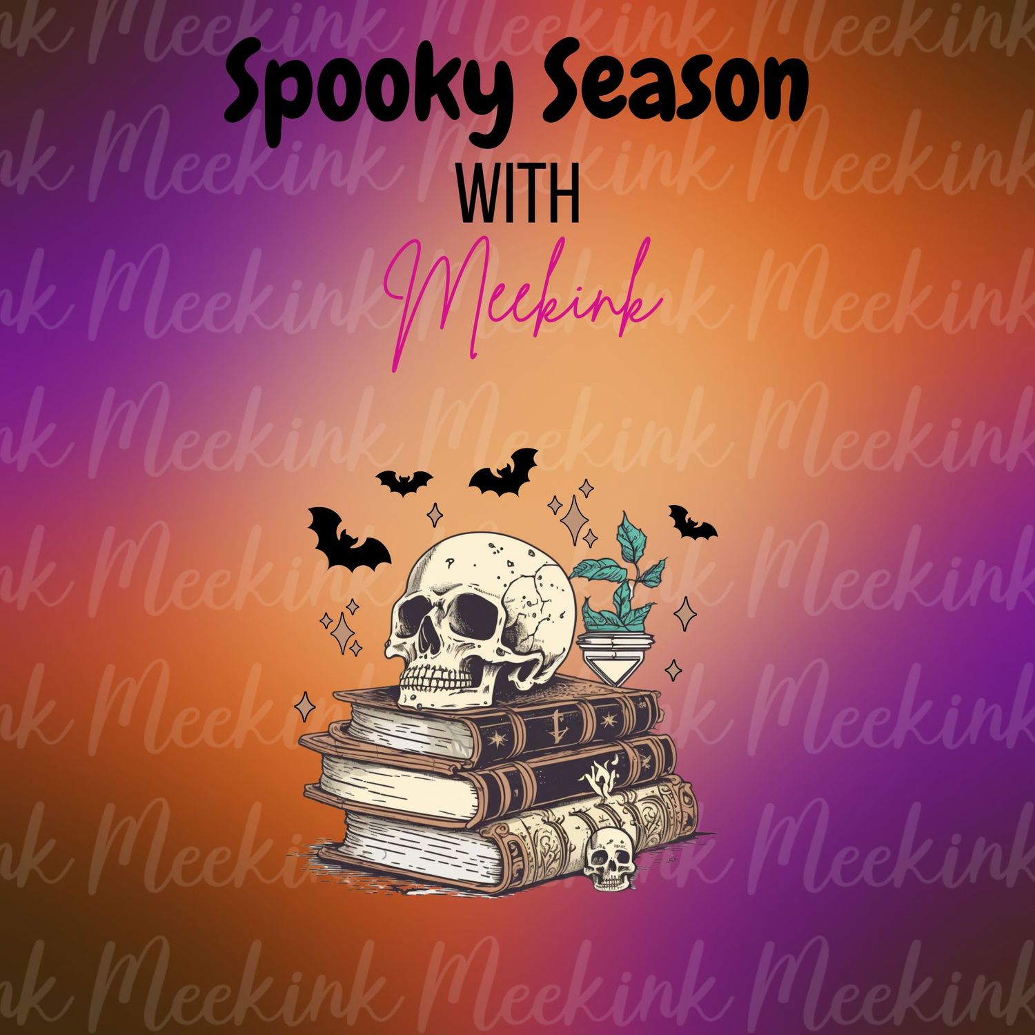 Spooky Season Decal 72 UVDTF or DTF