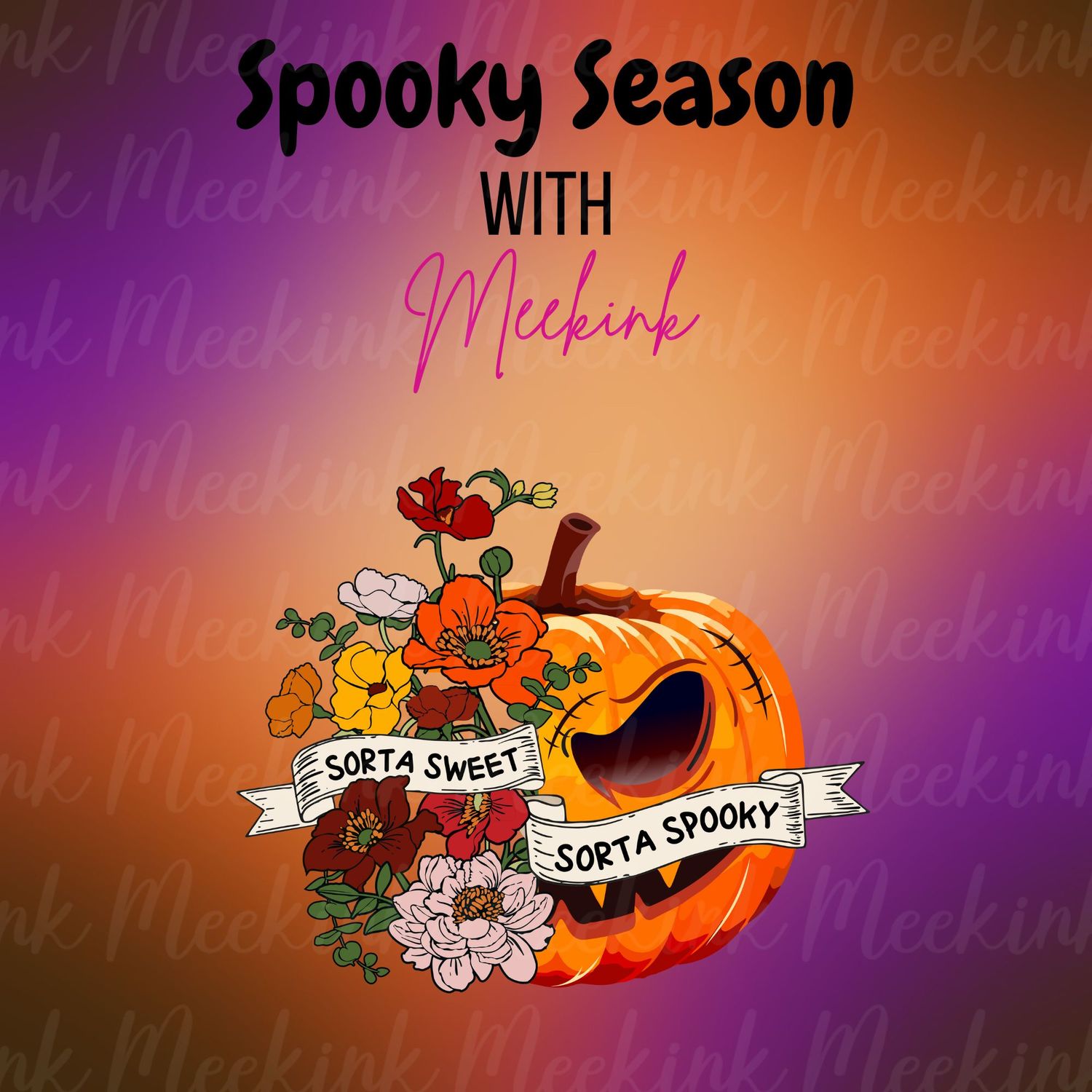Spooky Season Decal 89 UVDTF or DTF