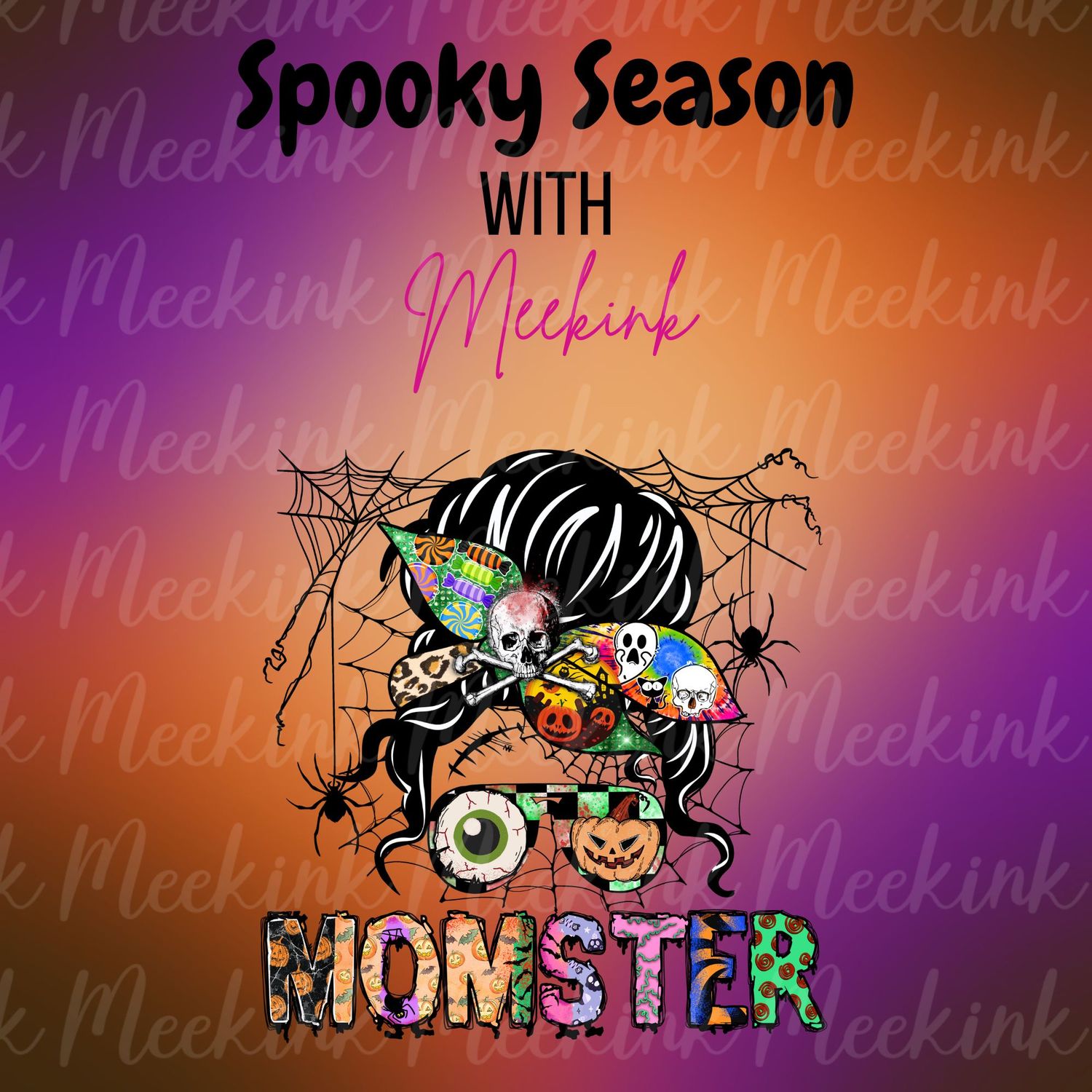 Spooky Season Decal 39 UVDTF or DTF