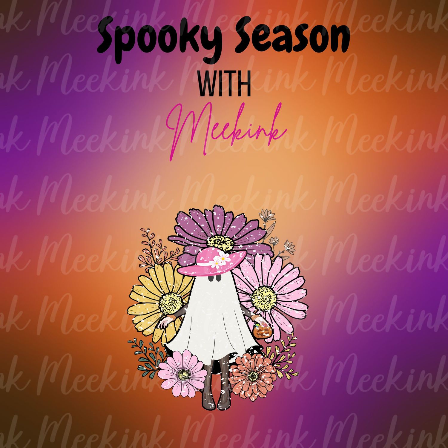 Spooky Season Decal 73 UVDTF or DTF