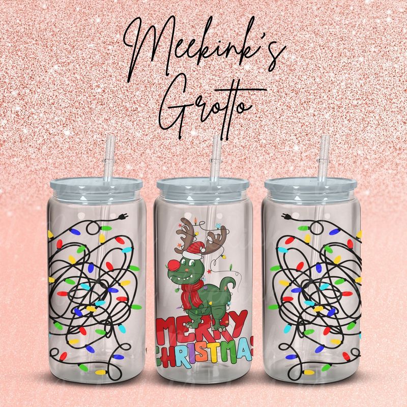 16oz Christmas Wrap 23 UVDTF