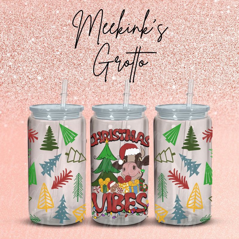 16oz Christmas Wrap 30 UVDTF