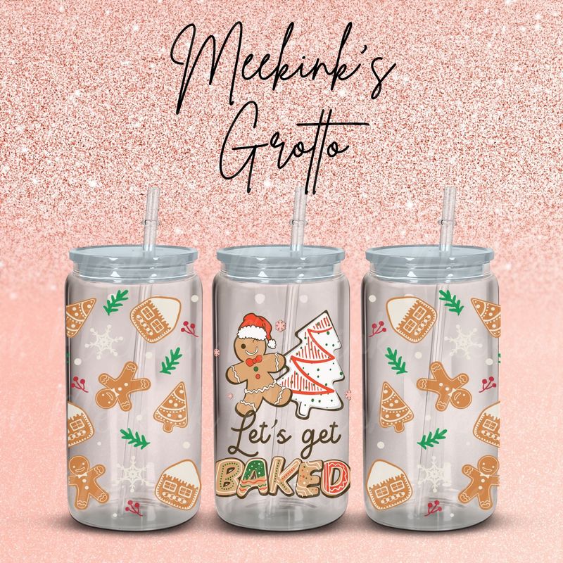 16oz Christmas Wrap 60 UVDTF