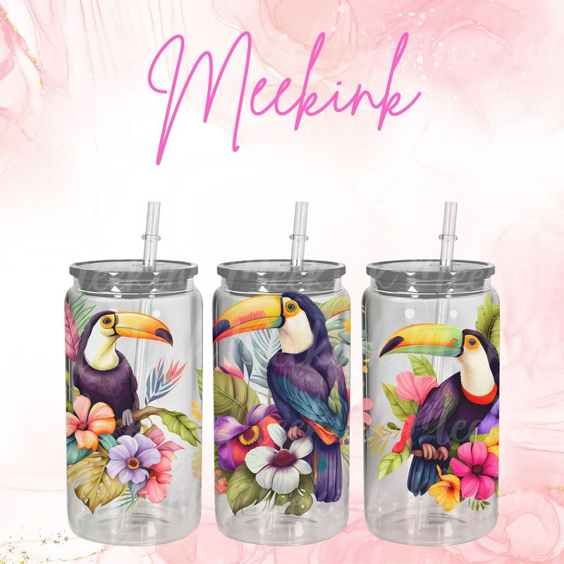 Toucan 16oz UVDTF Wrap