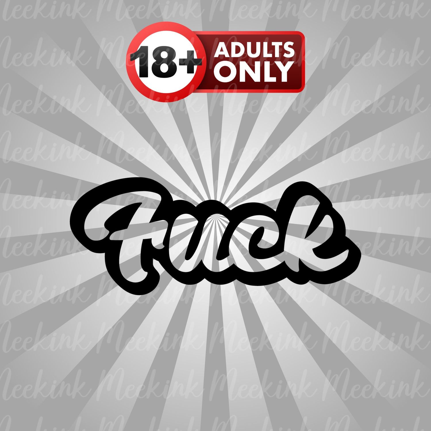 Fu*k UVDTF or DTF Decal