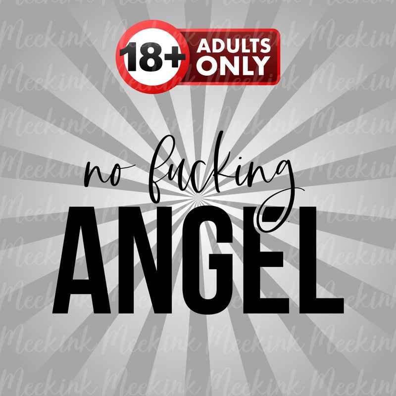 No Angel UVDTF or DTF Decal