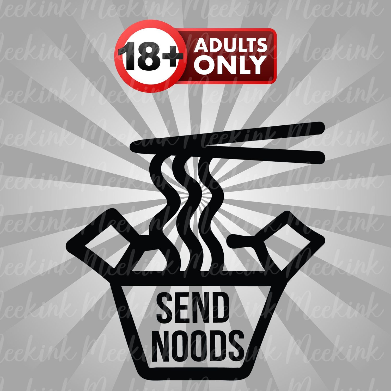 Send Noods UVDTF or DTF Decal