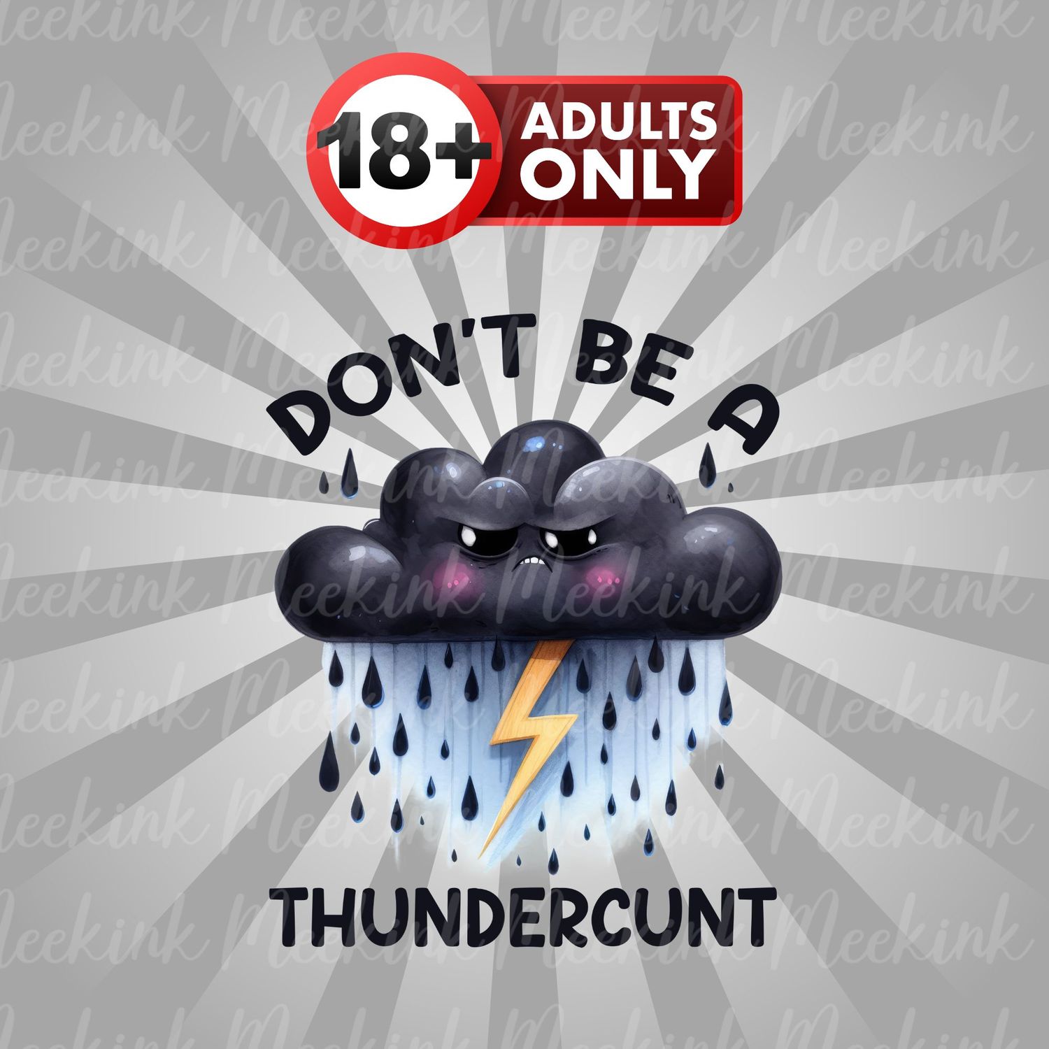 ThunderCu*t UVDTF or DTF Decal