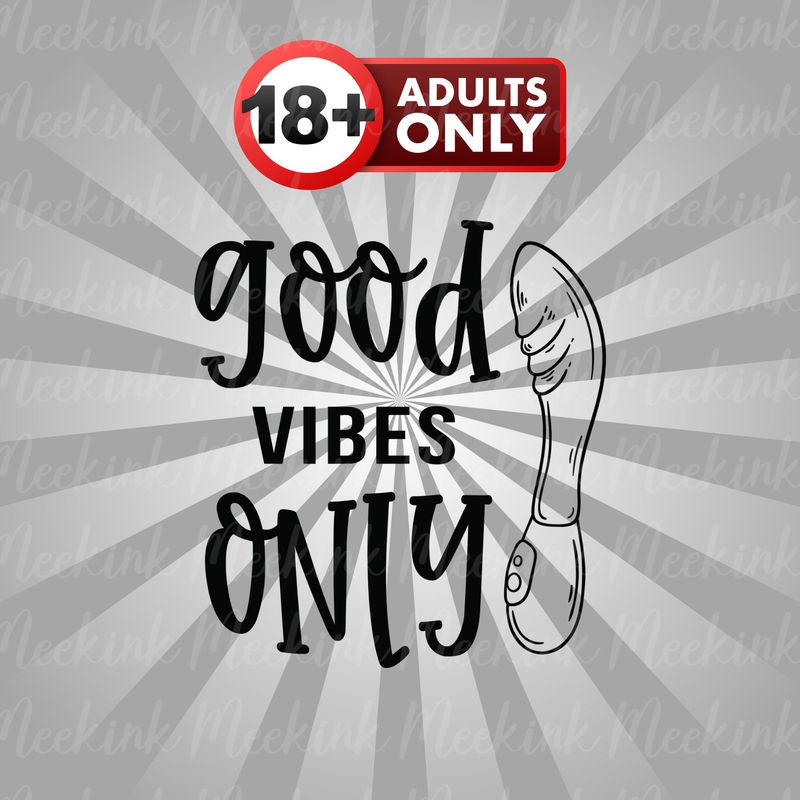 Good Vibes UVDTF or DTF Decal