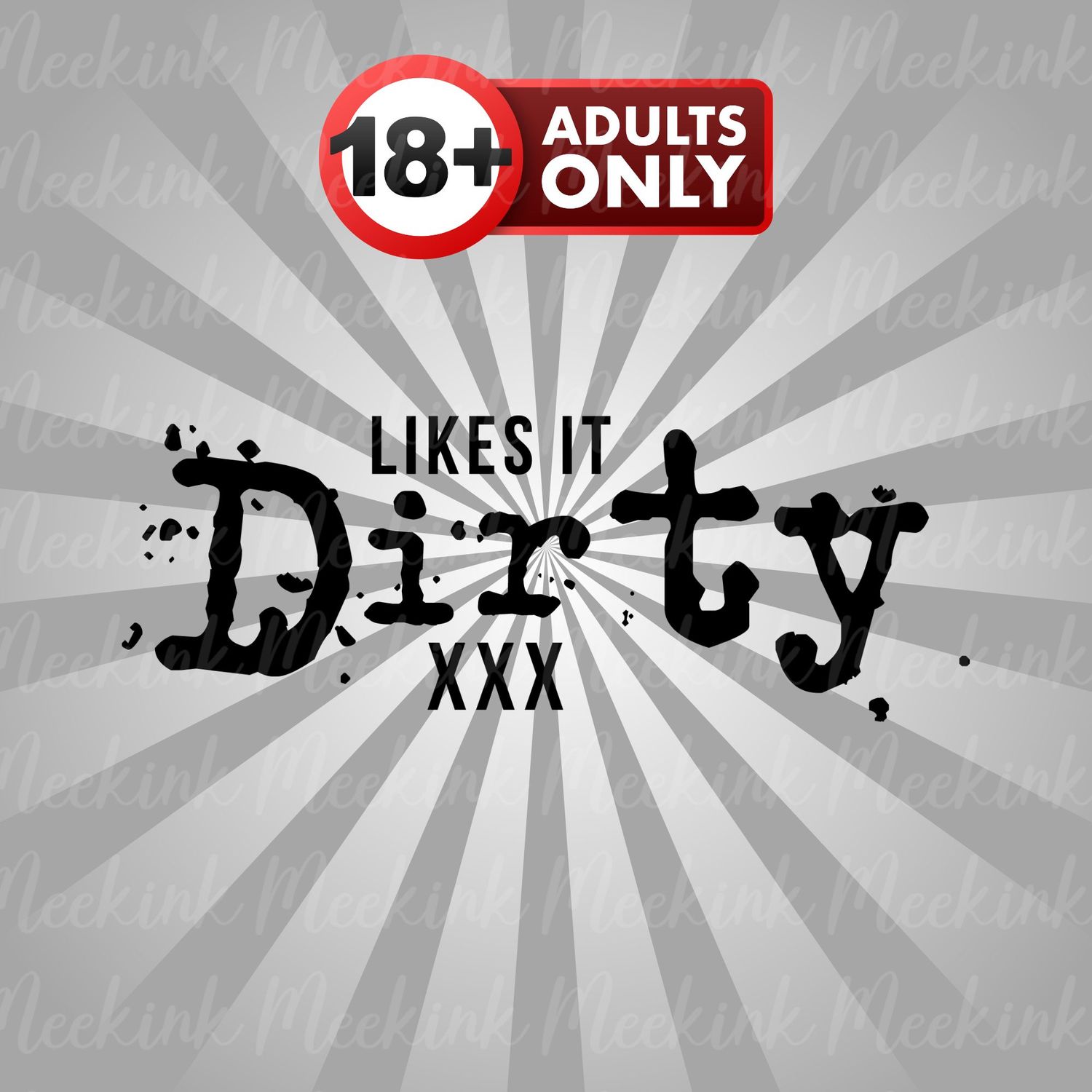 Like It Dirty UVDTF or DTF Decal