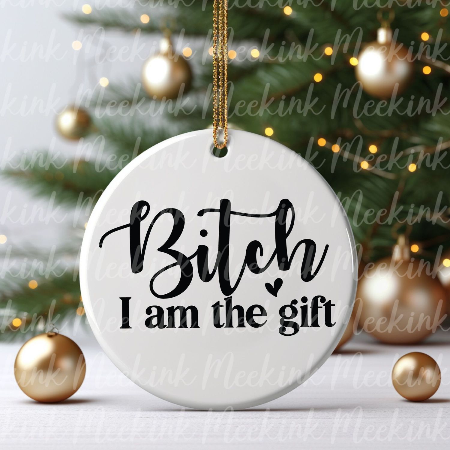 I Am The Gift UVDTF or DTF Decal