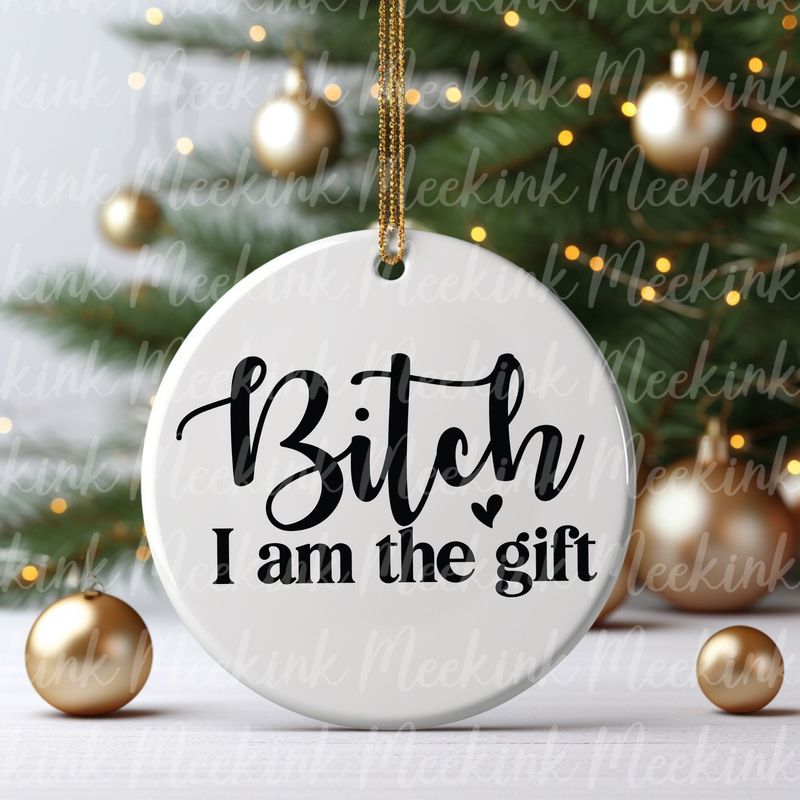 I Am The Gift UVDTF or DTF Decal