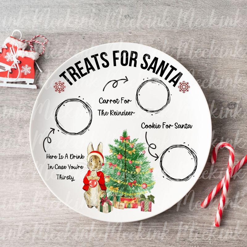 Christmas Eve Treat Design 3 UVDTF or DTF