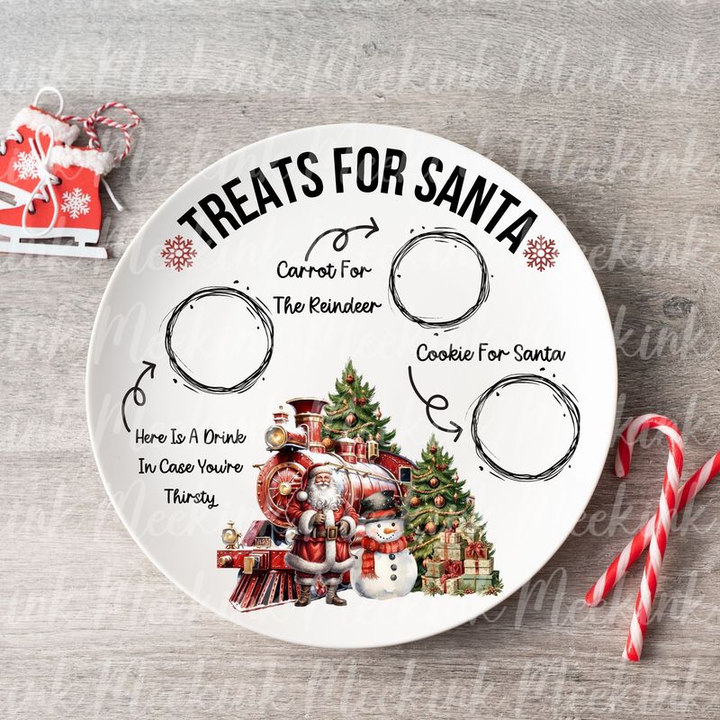 Christmas Eve Treat Design 2 UVDTF or DTF