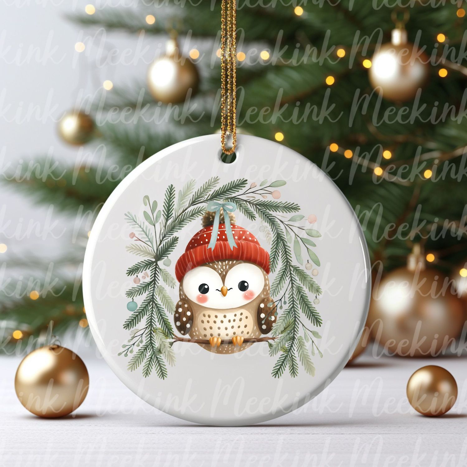 Magical Christmas Gnomes Design 9 UVDTF or DTF Decal