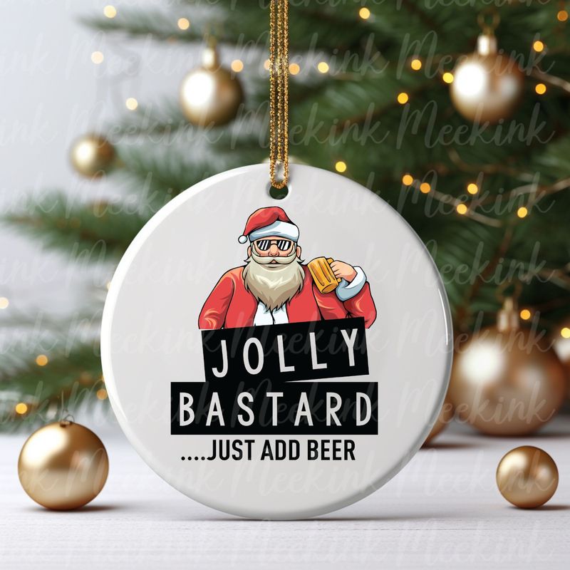 Jolly Bastard UVDTF or DTF Decal