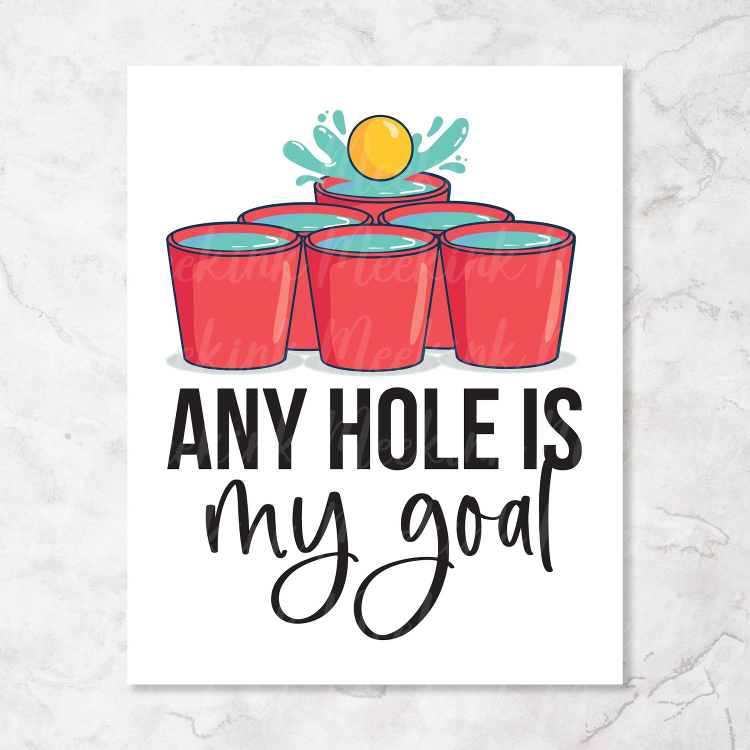 Any Hole UVDTF or DTF Decal