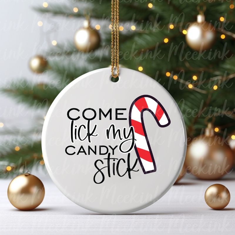 Lick My Candy Stick UVDTF or DTF Decal