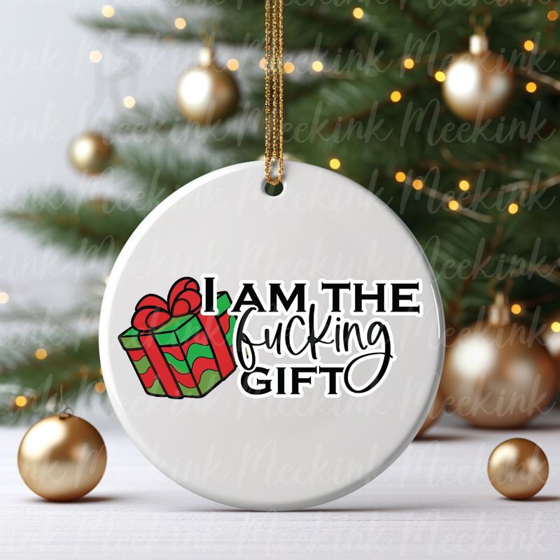 I Am The Gift UVDTF or DTF Decal
