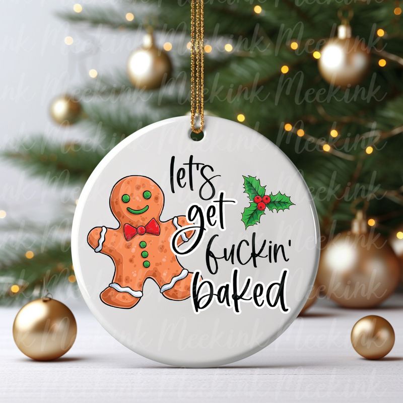 Let&#39;s Get Baked UVDTF or DTF Decal