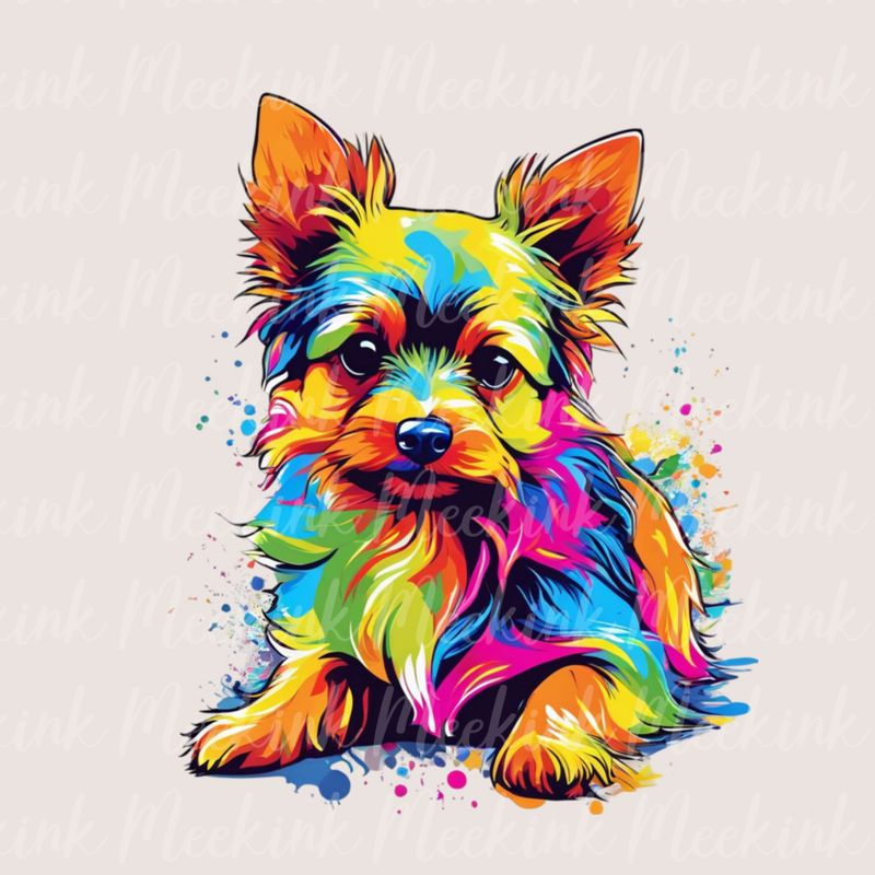 Colour Splash Chorkie