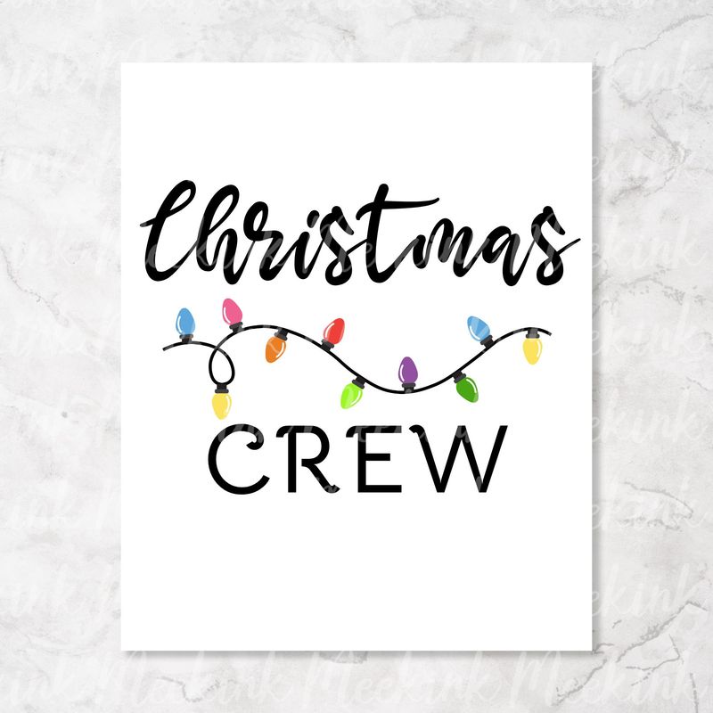Christmas Crew Decal