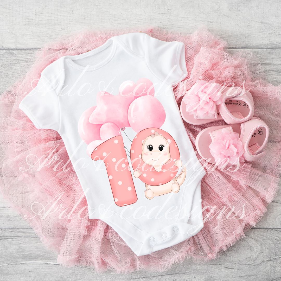 baby-dinosaur-pink-10th-birthday-l-digital-download