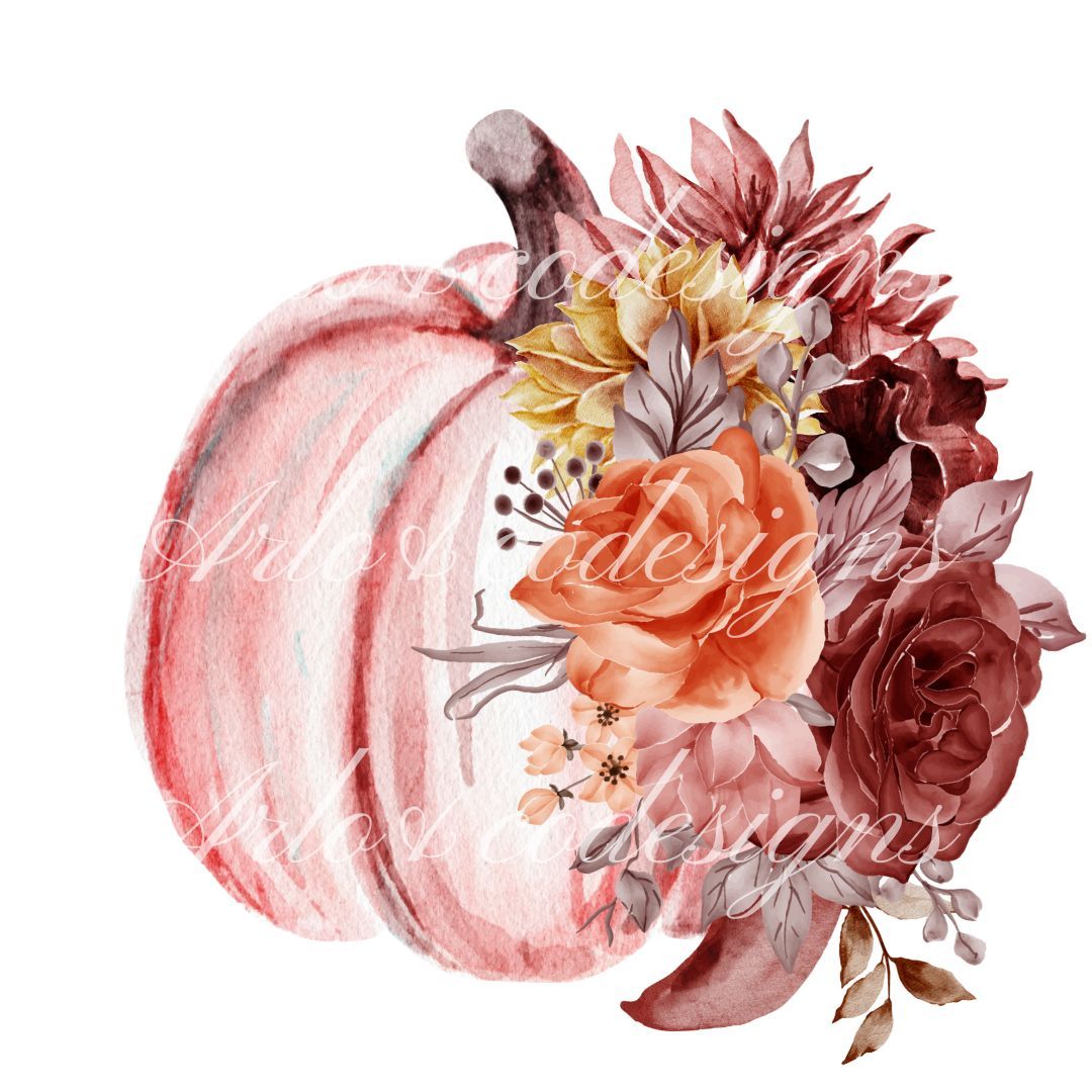 floral-pumpkin-digital-download