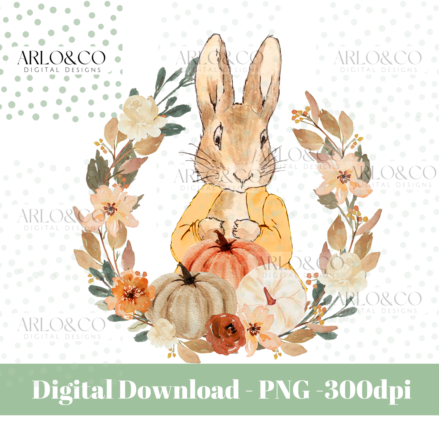 autumn-wreath-frame-digital-download