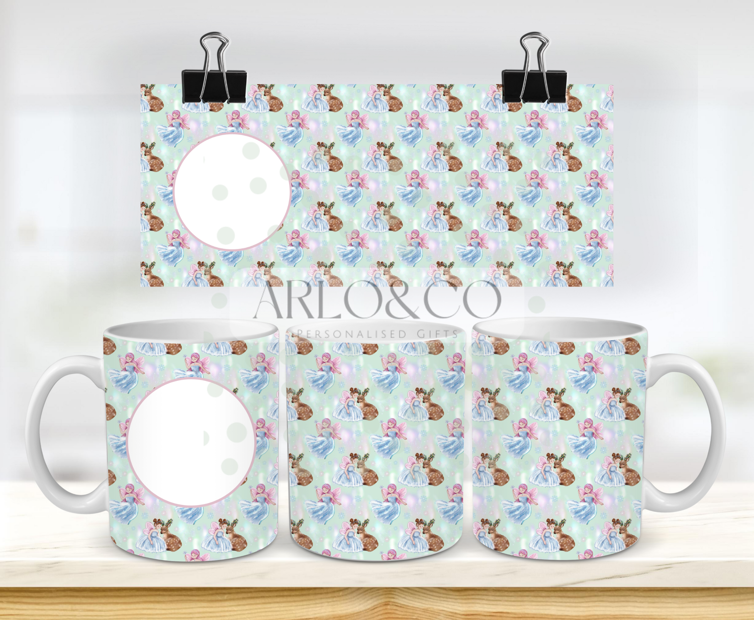 copy-of-christmas-fairy-and-deer-green-11oz-mug-wrap-x2-digital-download