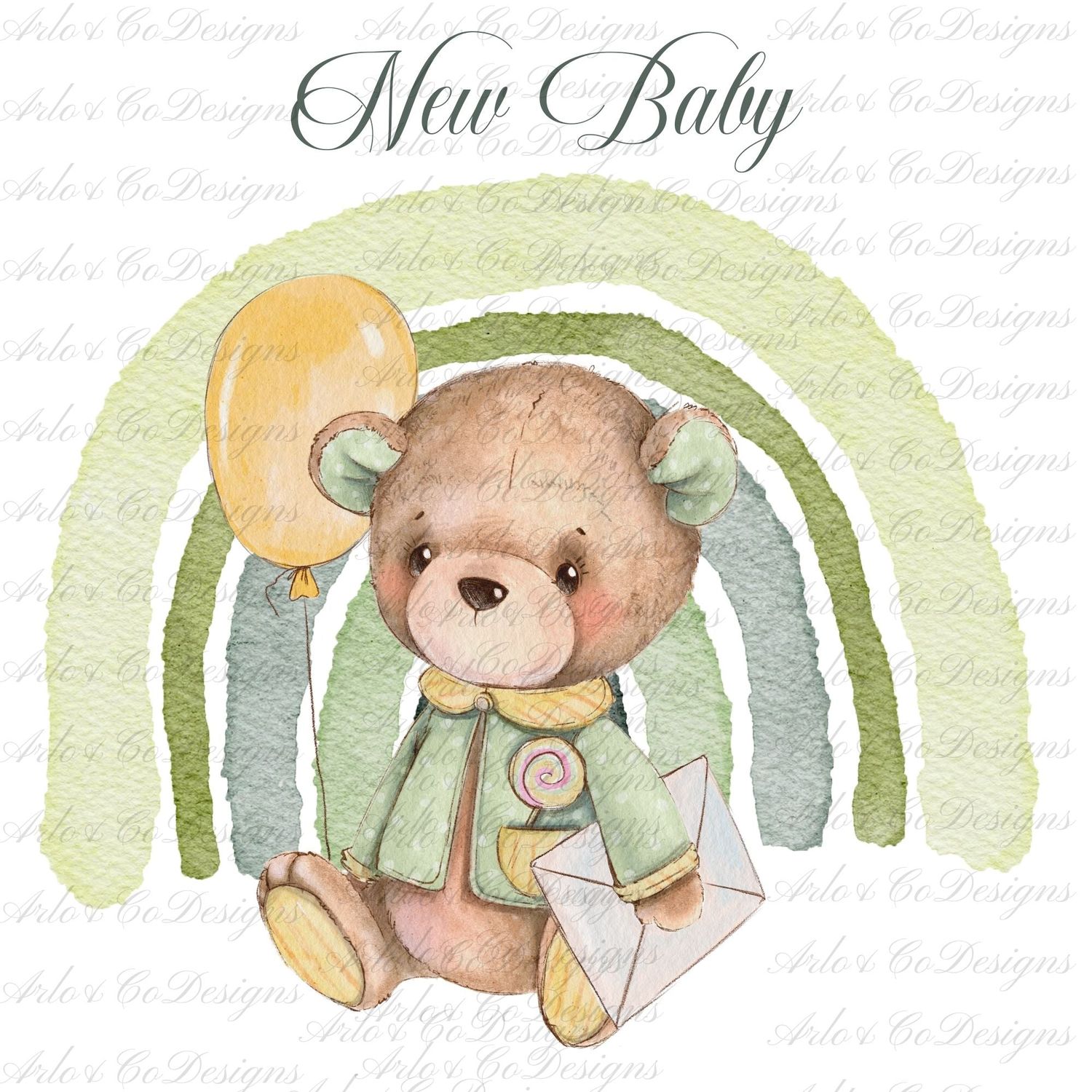 new-baby-teddy-and-rainbow-digital-download