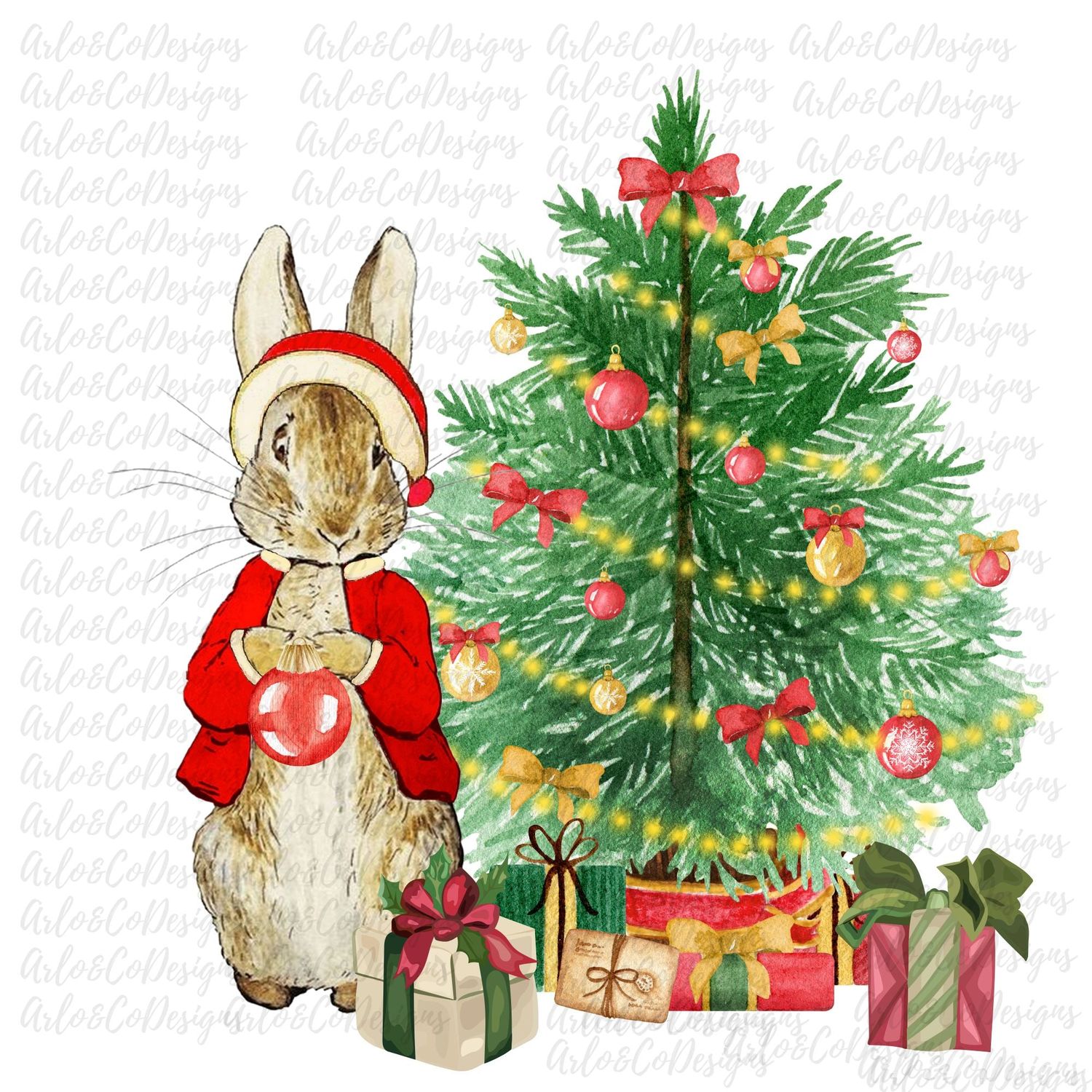 christmas-rabbit-digital-download