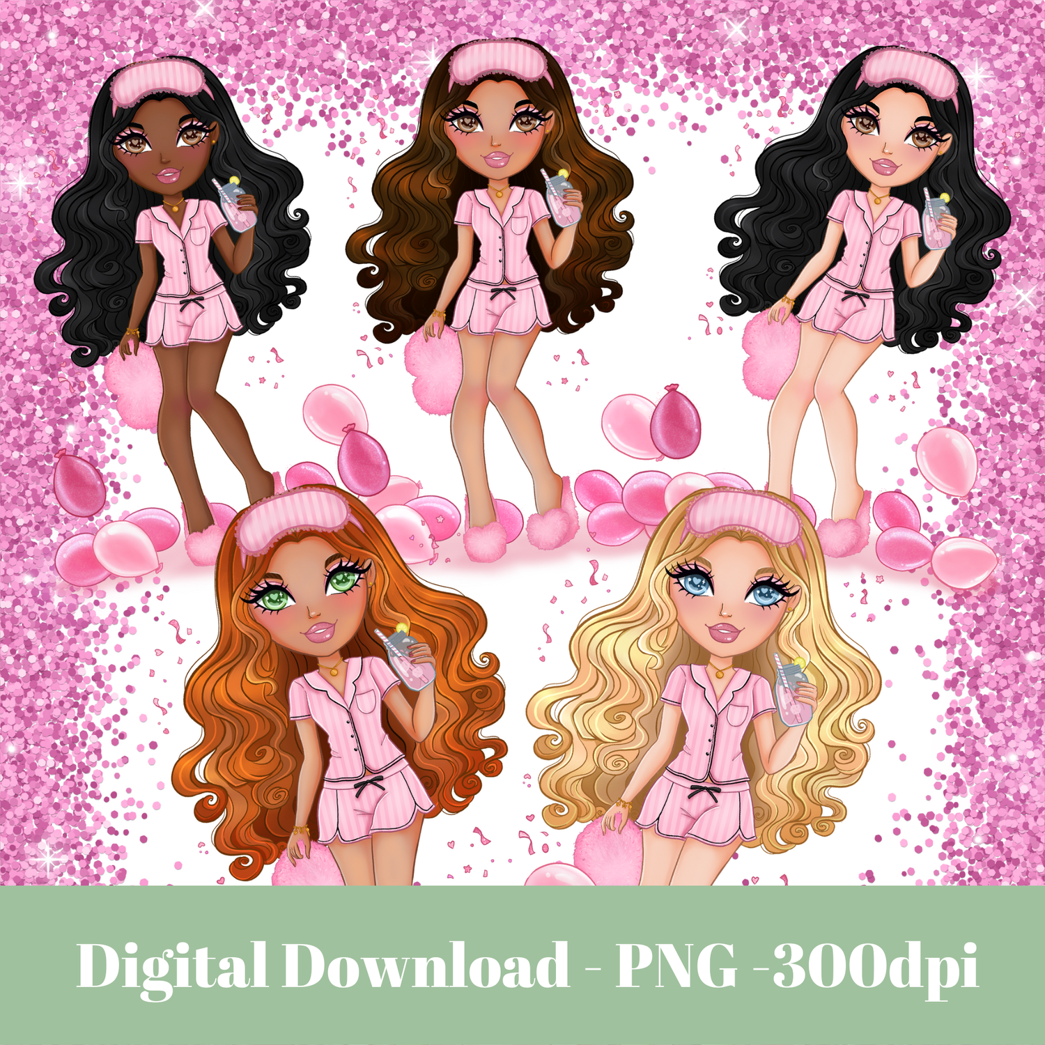 willow-slumber-party-dolls-digital-download