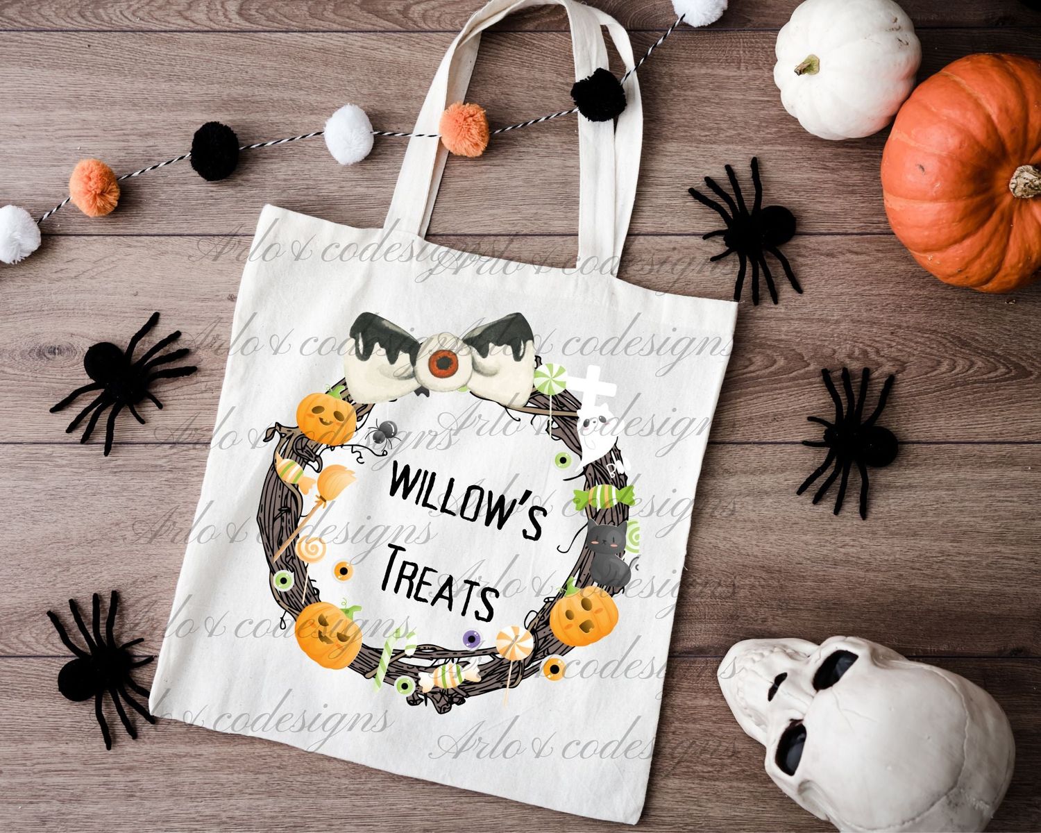 halloween-eye-ball-wreath-digital-download