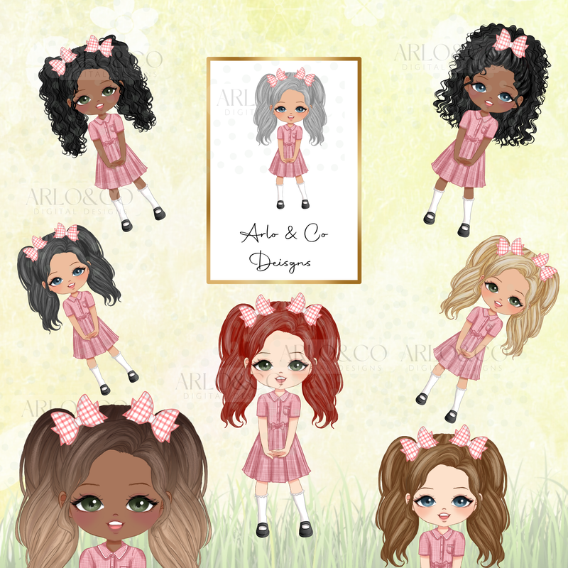 summer-school-girl-character-dolls-red-digital-download-deluxe-pack